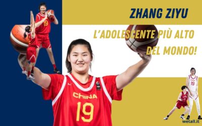 Zhang Ziyu, l’adolescente più alto del mondo!